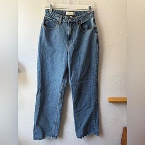 Abercrombie & Fitch Women's Curve Love High Rise Loose Jean | 27 Long